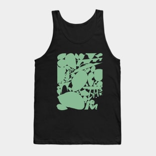 Stressed Out - sage Tank Top